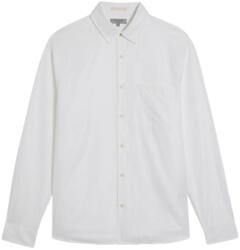 Ted Baker Cămaşă Remark Long Sleeve Smart Linen Shirt 259147 white (259147 white)