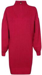 KARL LAGERFELD Hanorac Long Knit Tunic W/Logo 226W2008 554 fuchsia (226W2008 554 fuchsia)