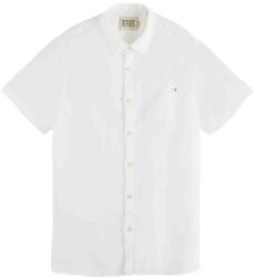 Scotch & Soda Cămaşă Regular Fit Garment-Dyed Linen Shortsleeve Shirt 166011 SC0006 (166011 SC0006)