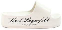 Karl Lagerfeld Sandale Hotel Logo Slide KL86000 vgt-off white eco eva (KL86000 vgt-off white eco eva)