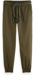 Scotch & Soda Pantaloni Relaxed Fit Garment-Dyed Chino Jogger 176709 SC6895 algae (176709 SC6895 algae)