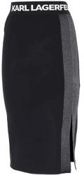 Karl Lagerfeld Fusta Lightweight Fine Knit Skirt 221W1325 999 black (221W1325 999 black)