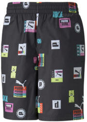 PUMA Pantaloni scurti Brand Love Aop Shorts 8" Wv 533669 01 puma black (533669 01 puma black)