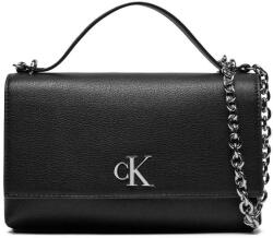 Calvin Klein Geantă Minimal Monogram Ew Flap Conv K60K611553 BEH black (K60K611553 BEH black)