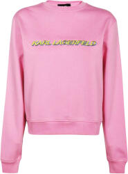 KARL LAGERFELD Hanorac Future Logo Crop Sweatshirt 225W1804 541 candy pink (225W1804 541 candy pink)