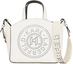 KARL LAGERFELD Geantă K/Circle Sm Tote Perforated 241W3069 a110 off white (241W3069 a110 off white)