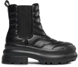 LIU JO Ghete Dress Fase 2 Amy 13-Ankle Boot SF3095EX122 s1013 black/pewter (SF3095EX122 s1013 black/pewter)