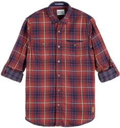 Scotch & Soda Cămaşă Regular-Fit Checked Flannel Shirt 167392 SC0217 combo a (167392 SC0217 combo a)