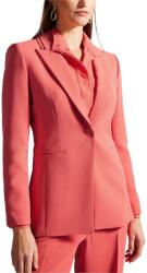 TED BAKER Sacou Bertaah Single Breasted Feature Collar Blazer 272726 coral