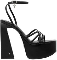 Windsor Smith Sandale Babygirl Le Heels 0112000814 bs black (0112000814 bs black, silver black)