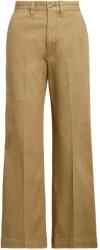 Ralph Lauren Pantaloni Wd Lg Chno-Cropped-Flat Front 211873988001 250 beige/khaki (211873988001 250 beige/khaki)