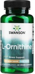 Swanson Aminoacid L-Ornitina, 500 mg - Swanson L-Ornithine Amino Acid 500mg 60 buc