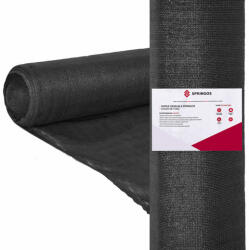 SPRINGOS Plasa de umbrire - umbrire 90% - 1, 5x25m - neagra