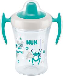 Nuk Неразливаща се чаша с мек накрайник Nuk Evolution - Trainer Cup, 230 ml, Зелена (10255610)