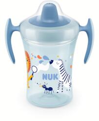 Nuk Неразливаща се чаша с мек накрайник NUK Evolution - Trainer Cup, 6+, 230 ml, Синя (10255608)