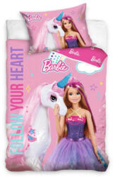TipTrade Gyerek ágyneműhuzat - Barbie és a szivárványos egyszarvú