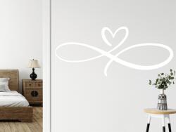 INSPIO Dekoráció hálószobába - végtelen szeretet fa motívumban a falra