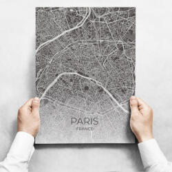 INSPIO Fali dekoráció - Map Of Paris II