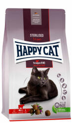 Happy Cat Sterilised Voralpen Rind | Marha ízű száraz macskatáp - 10 Kg (143484)