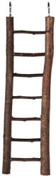 TRIXIE Wooden Ladder | Játék (7fokos létra) díszmadarak részére - 30 cm (5880)