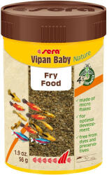 Sera | Nature | Vipan Baby | Granulátum táplálék | Díszhalak számára - 100 ml (2007405)