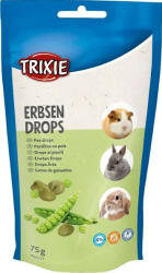 TRIXIE Pea Drops | Jutalomfalat rágcsálóknak | Borsó - 75 g (60221)