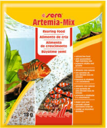 Sera | Artemia - Mix | Ivadék táplálék | Édes- és tengervizi díszhalak számára - 18g (2007245)