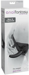 Pipedream - analfantasy The Pegger - dildo cu ham (negru) (05461860000)