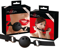 Bad Kitty - muștiuc gag mic din silicon - negru (24915751001)