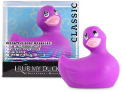 Big Teaze Toys My Duckie Classic 2.0 - vibrator de clitorid rezistent la apa, în formă de rață jucăușă (mov) (92900300005)
