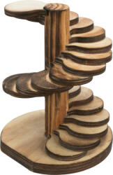 TRIXIE Tower for Mice and Hamsters | Torony játék (lángolt fából) hörcsögök és egerek részére - 10×14×9 cm (60867)