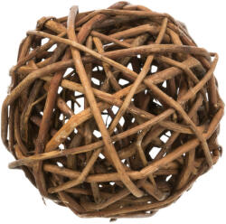TRIXIE Wicker Ball | Játék (fonott labda) nyulak és tengerimalacok részére - 10 cm (61942)