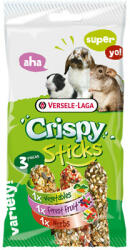 Versele-Laga Crispy Sticks Herbivores Triple Variety Pack | Kiegészítő eledel rágcsálóknak - 175 g (462078)