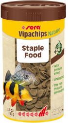 Sera | Nature | Vipachips | Táplálék | Díszhalak számára - 250 ml/90 g (2005159)