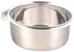 TRIXIE Bowl with Holder | Tál (fém, csavarozható) kalitkákba - 600 ml / 12 cm (5498)