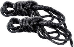 Sex&Mischief S&M - set de frânghii de bondage catifelate (negru, 2x 1, 83 m) (92133000005)