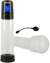 Mister Boner - pompa automată și reîncărcabilă pentru penis (negru-transparentă) (54023520000)