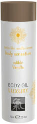 HOT Shiatsu Luxury - ulei de masaj comestibil cu vanilie (75ml) (06250430000)