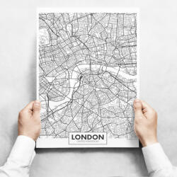 INSPIO Fali dekoráció - Map Of London II
