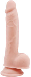 DreamToys Mr. Dixx 7.6 - dildo cu ventuză și testicule - natural (19, 5cm) (8720365100970)