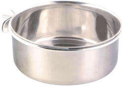 TRIXIE Bowl with Holder | Tál (fém, csavarozható) kalitkákba - 900 ml / 14 cm (5499)