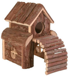 TRIXIE Finn Ház | Fából készült odú egerek és hörcsögök részére - 13x20x20 cm (6203)