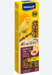 Vitakraft | Kracker - Dupla rúd (sárgabarack, füge) Kanári madarak részére - 60g (212665)