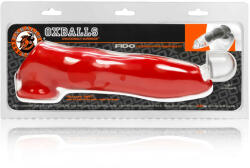 Oxballs Fido - Prezervativ pentru penis (roșu) (93105300005)