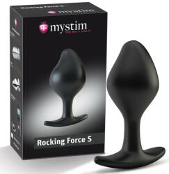 Mystim Rocking Force S - dop anal electric - mic (negru) (05935400000) Vibrator