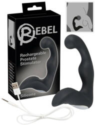 Rebel - vibrator prostată reîncărcabil - negru (05900020000) Vibrator