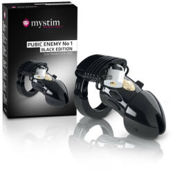 mystim Black Edition - cușcă penis electrostimulare - electro șocuri (05179330000)