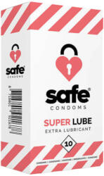 Safe Super Lube - prezervative extra lubrifiate (10 bucăți) (92566700005)