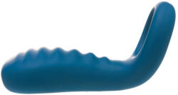 OhMiBod Bluemotion Nex 3 - inel vibrator inteligent cu acumulator pentru penis (albastru) (93127900005) Inel pentru penis