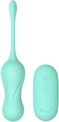 DreamToys The Candy Shop - ou vibrator cu acumulator, cu telecomandă radio, purtabil (mentă) (8720365100529)